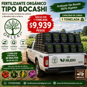 BOCASHI ORLEKI UNA TONELADA